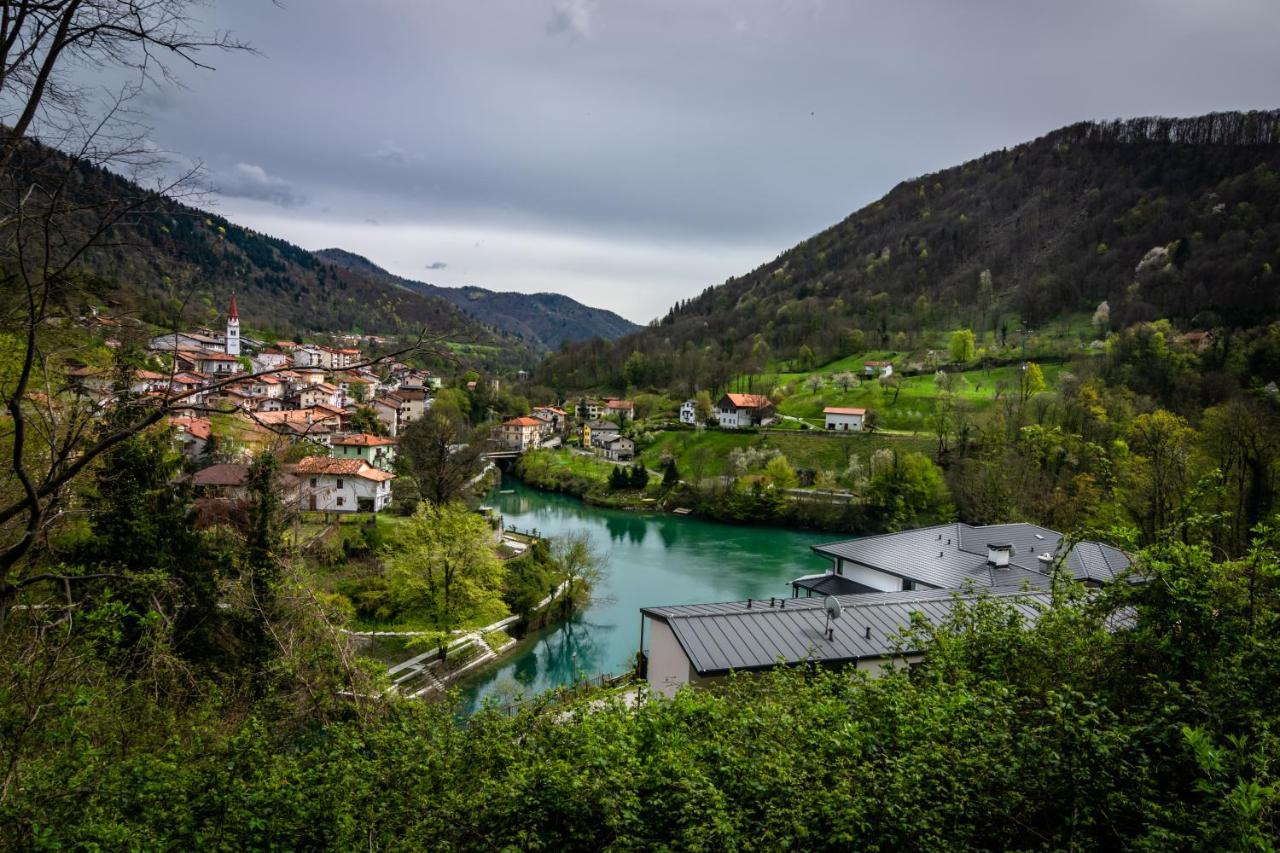 Villa Hisa Taljat Most na Soči Esterno foto