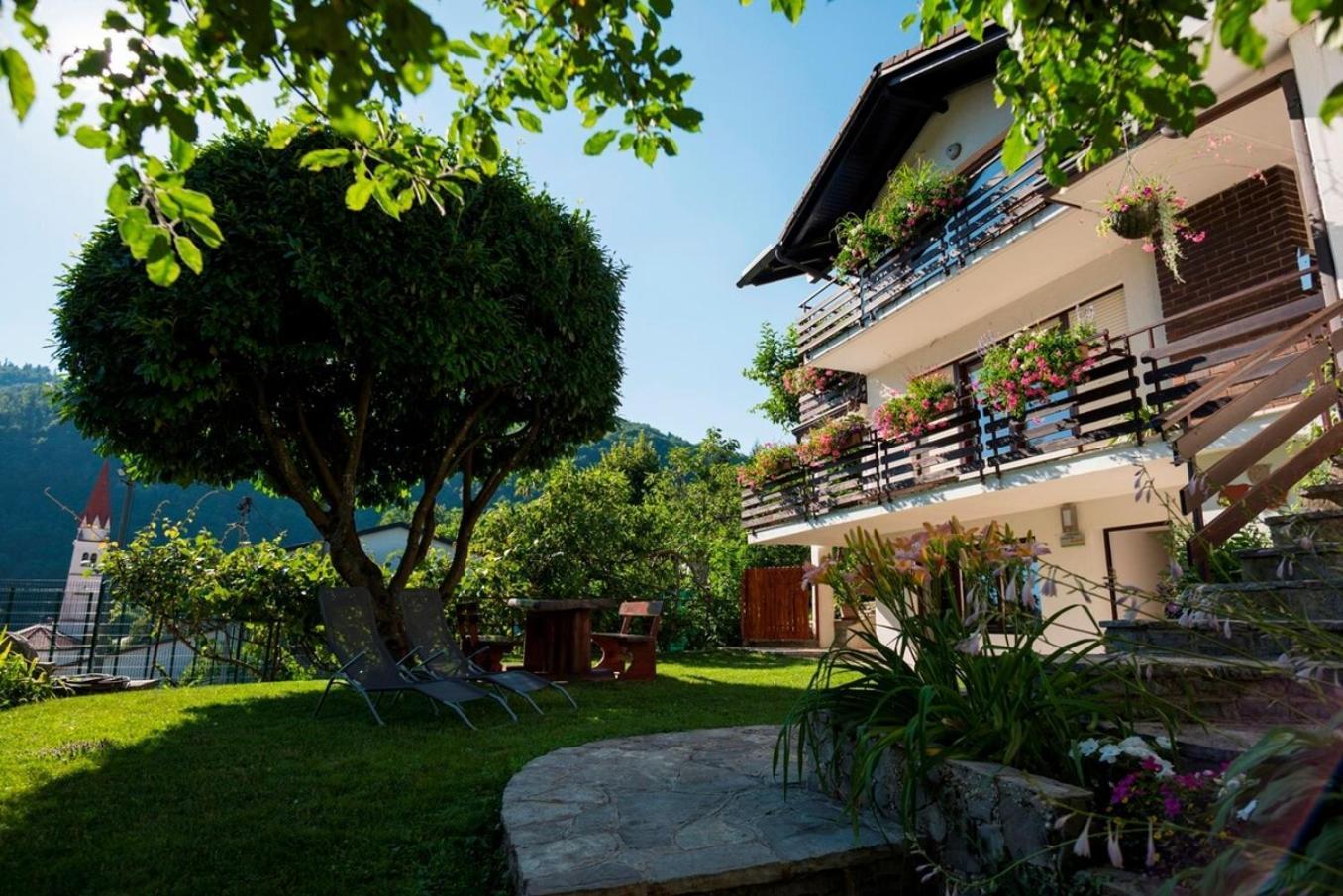 Villa Hisa Taljat Most na Soči Esterno foto